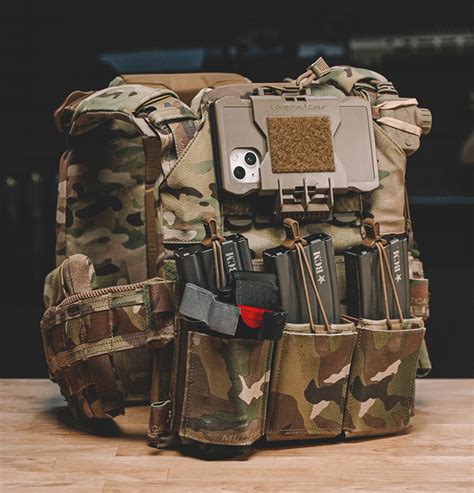 Armor Mount Plate Carrier Pals MOLLE Phone Prestige Tactical High