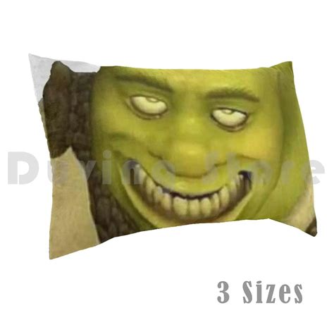 Shrek Meme Pillow Case Printed 35x50 Shrek Shrek Meme Shrek Meme Face