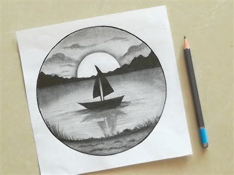 Nature Pencil Shading Drawing Easy - pic-connect