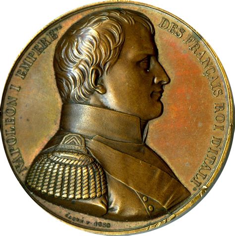 Памятная медаль. Наполеон l Император. 1838г. Франция. D-52мм.