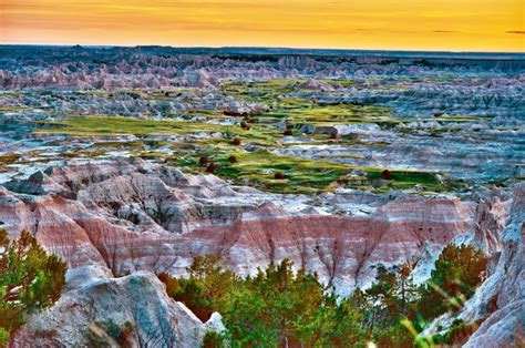 Premium Photo | Scenic badlands landscape