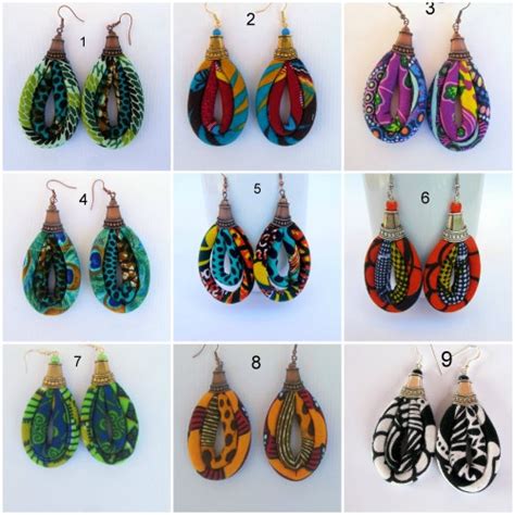 Ankara Head Wrap And African Fabric Earrings T African Etsy Uk