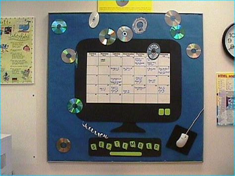 Very Creative Computer Lab Bulletin Board Computer Lab Bulletin Board Ideas Computer Lab