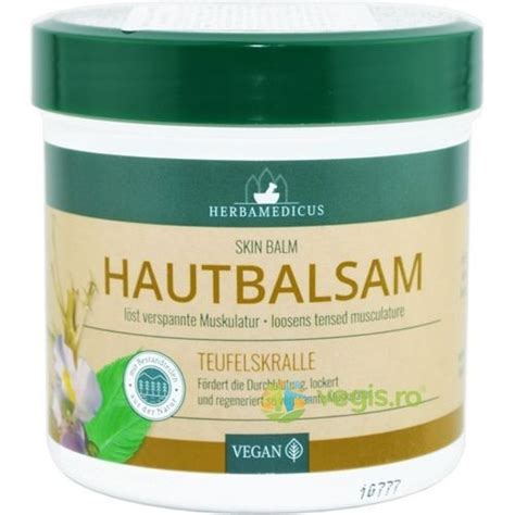 Herbamedicus Hautbalsam Teufelskralle balsam de corp 250ml