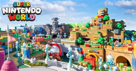 Super Nintendo World Theme Park Opening Next Week (Video & Photos ...