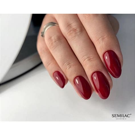 Semilac Classic Wine Hybrid Uv Gel Polish Ml Pukka Nails