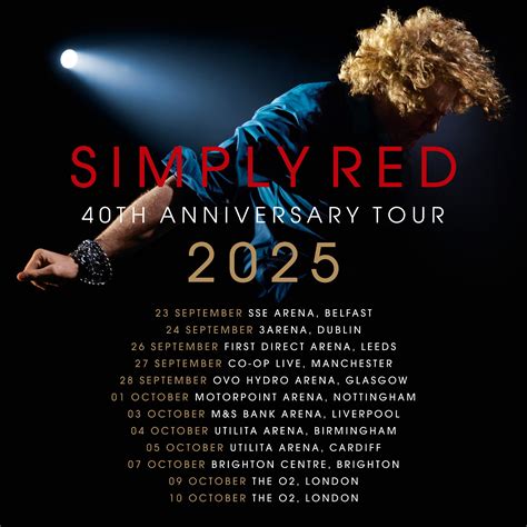 Simply Red Announce 40th Anniversary Tour Brighton And Hove News