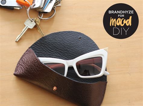 Mood Diy Leather Sunglasses Case