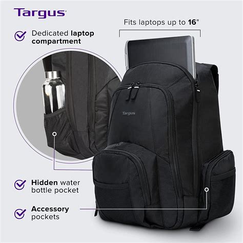 Compuzone Mochila Para Laptop Groove De Targus Hasta Blackpack Negra