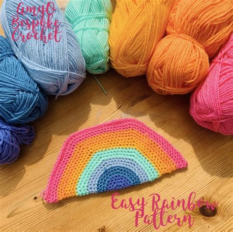 Crochet Rainbow Pattern Crochet Pattern By Amyo Bespoke Crochet