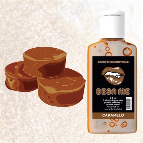 Aceite Comestible Y Lubricante Sabor Caramelo Belove Sex Shop Arica