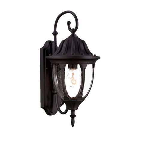 Acclaim Lighting Naples Collection Light Matte Black Outdoor Wall