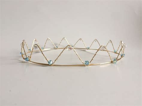 Blue Classic Princess Crown Fantasy Jewelry Princess Crown Fairy Crown