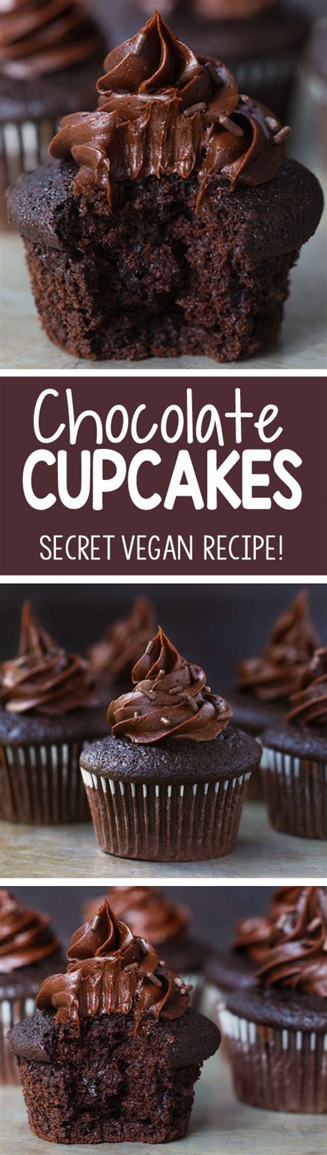 Vegan Chocolate Cupcakes The Secret Recipe With No Eggs Or Dairy