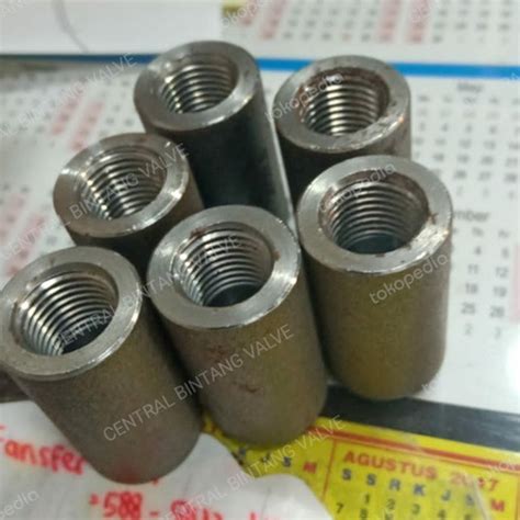 Jual Socket Besi Class Npt Inch Sock Drat Dalam Carbon