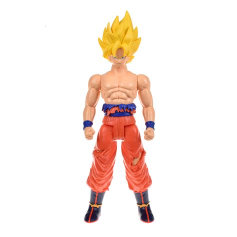 Figura Bandai Dragon Ball Z De Cm Goku Super Saiyan Battle Damage