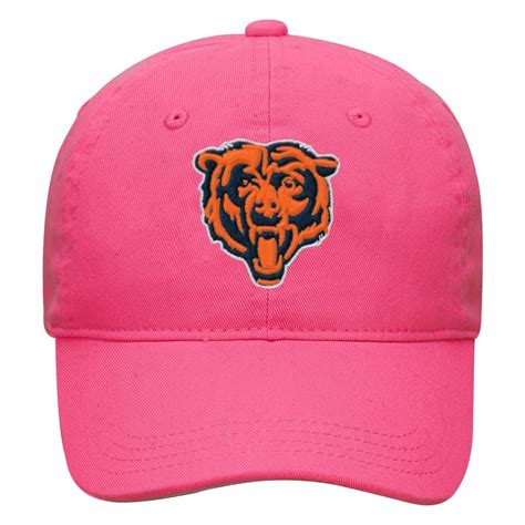 Chicago Bears Girls KIDS Pink Adjustable Hat - Detroit Game Gear