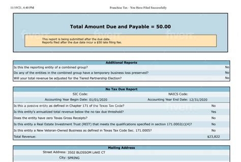 Prepare And Efile Texas Franchise Tax Report By Txbizpro Fiverr