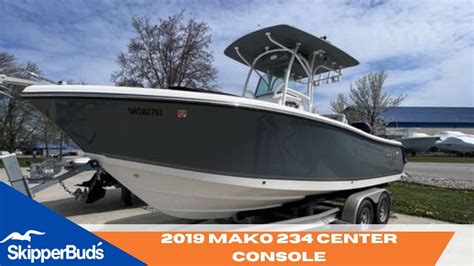 2019 Mako 234 Center Console Boat Tour Skipperbuds Youtube