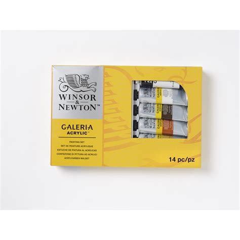 Winsor Newton Acr Lico Galeria Set Completo Portal Comercial Colart