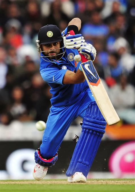 Virat Kohli defends with a straight bat | ESPNcricinfo.com