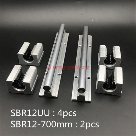 2021ขายรอน AXK Cnc Router ชนสวน12Mm Linear Rail Sbr12 L 700มม