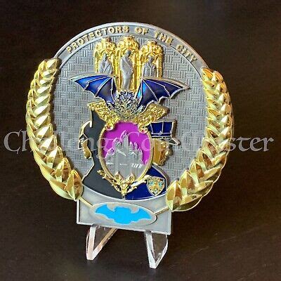 NYPD New York City Police Department Superhero Batgirl Challenge Coin