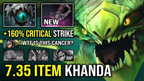 NEW 7 35 Item Khanda 160 Critical Strike Unlimited Poison Slow DPS