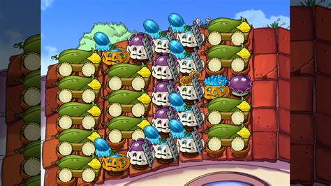 12 MAZORCAÑONES AGRESIVOS SUPERVIVENCIA INFINITA Plants VS Zombies