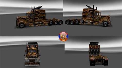 Peterbilt 389 Peterbilt 389v2 Camouflage Skins 1.26.6s - Modhub.us