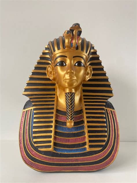 Great Pharaoh Tutankhamun Egypt Statue Resin Polyester Catawiki