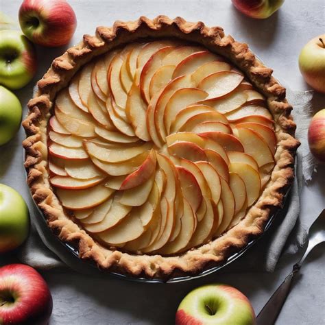 Vegan Apple Frangipane Tart Recipe From Pin To Plate