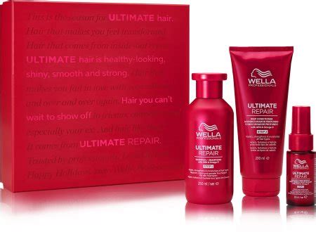 Wella Professionals Ultimate Repair Set Gift Set For Damaged And