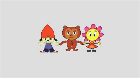 Parappa Characters Pack - 3D model by Jatekcsak [0817af8] - Sketchfab