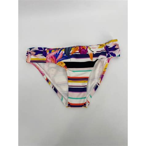 Trina Turk Treasure Cove Side Shirred Hipster Bikini Bottom Nwt Ebay