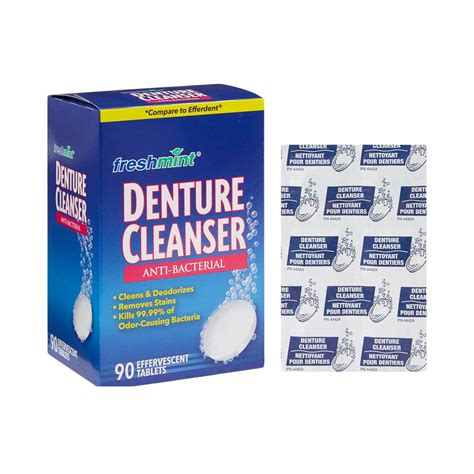 Effervescent Tablets For Cleaning Dentures Lavada Mezquita