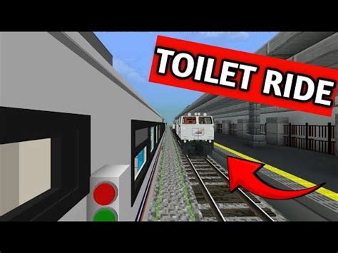 Toilet Ride Kereta Api Indonesia Argo Parahyangan Versi Minecraft Youtube