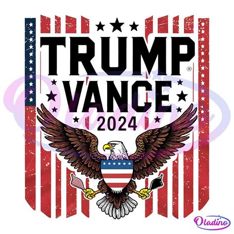 Trump Vance 2024 Eagle Logo Png - Oladino