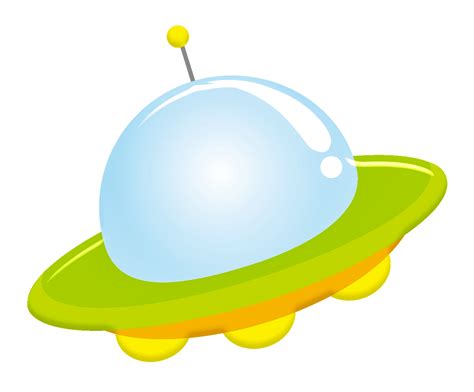 UFO clipart transparent background 5 - Clipart World