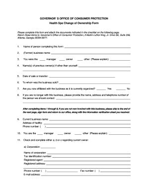 Prudential Change Of Ownership Form Fill And Sign Printable Template