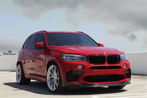 El Bmw X5 M Rojo De Melbourne Recibe Unas Elegantes Llantas Hre Blog De Bmw