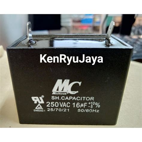 Jual Kapasitor Capacitor Kotak 16uf 250 VAC MC Shopee Indonesia