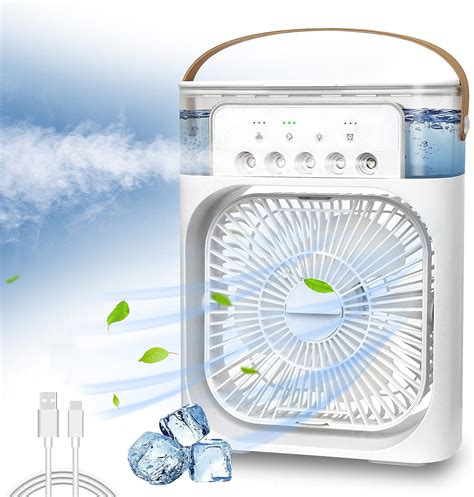 Portable Air Conditioner Mist Fan With 600ml Water Tank Delta Store