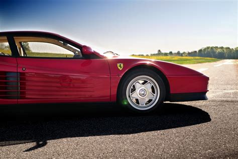 รูปภาพ ยานพาหนะบก รถสปอร์ต Ferrari Testarossa ซูเปอร์คาร์ การออกแบบยานยนต์ Ferrari Tr