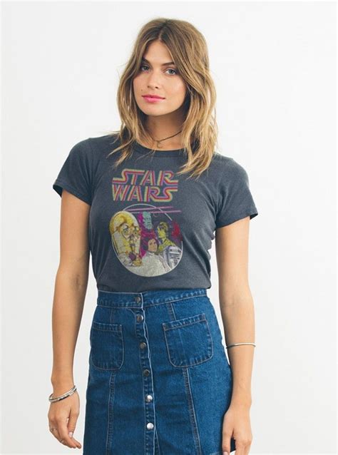 Vintage Star Wars Tee Star Wars Tees Tops Geek Shirts