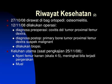 Osteosarcoma Nursing Care Ppt Download