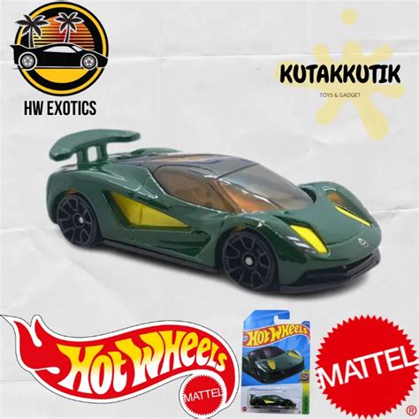 Hot Wheels Lotus Evija Lot N 2022 HW Exotics Lazada Indonesia