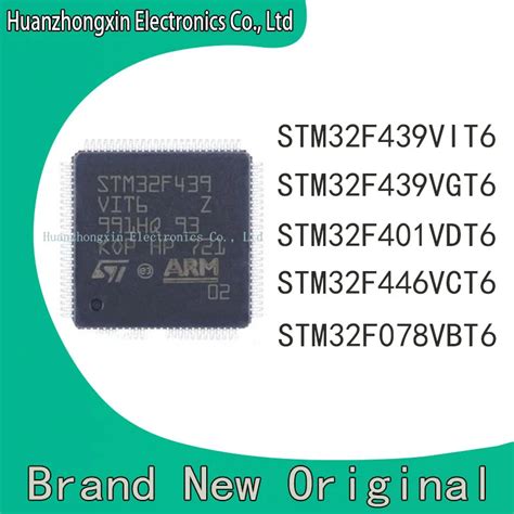 STM32F439VIT6 STM32F439VGT6 STM32F401VDT6 STM32F446VCT6 STM32F078VBT6