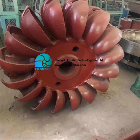 1300kw Generator Pelton Wheel Hydroelectric Pelton Turbine For Hpp