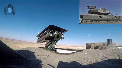 Namer Apc Unmanned Turret Test Fires Spike Missiles Youtube